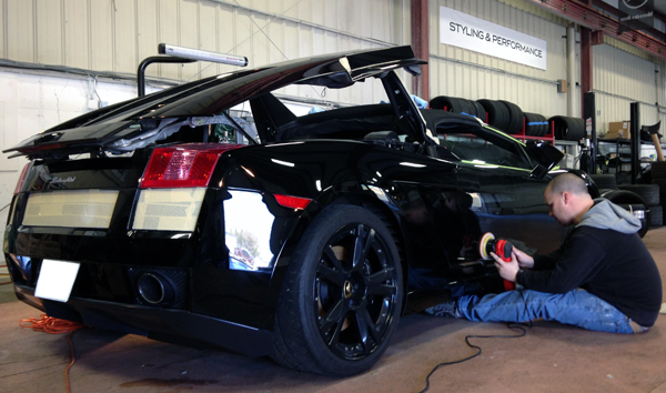 Lamborghini Gallardo Paint Correction